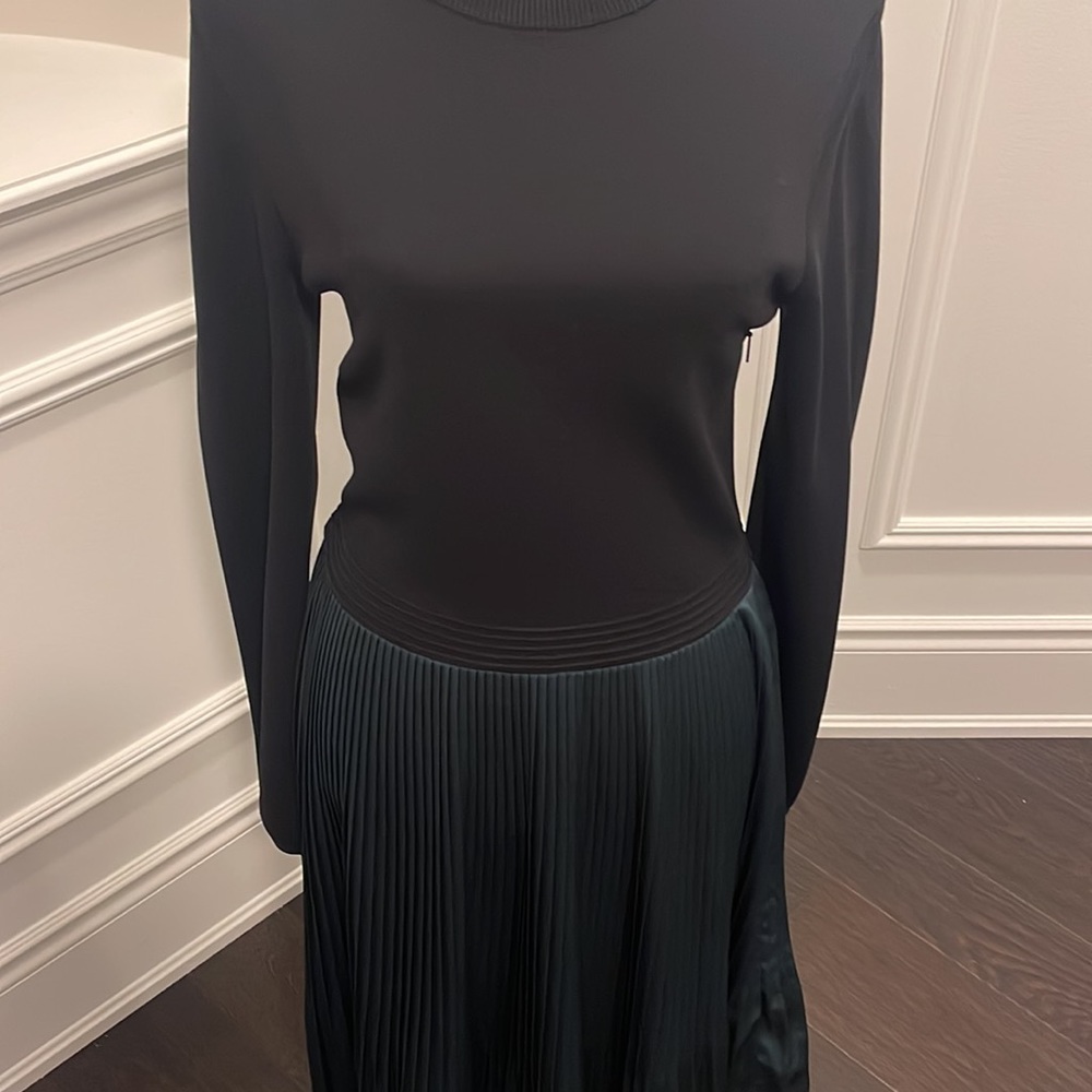 Ted Baker Black Pleated Dress